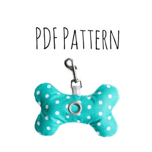 Modello PDF per distributore di sacchetti per escrementi in osso