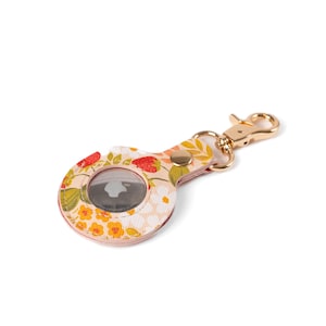 Floral AirTag Keychains 11- Strawberry Patch