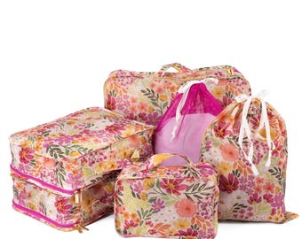 Floral Packing Cube Sets