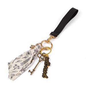 Floral Satin Keychains | Bag Charms, Bag Accessories, Purse Charm, Floral Satin, Floral Keychain 1- Pressed Floral