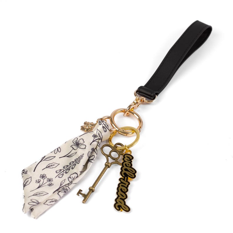 Floral Satin Keychains | Bag Charms, Bag Accessories, Purse Charm, Floral Satin, Floral Keychain 1- Pressed Floral
