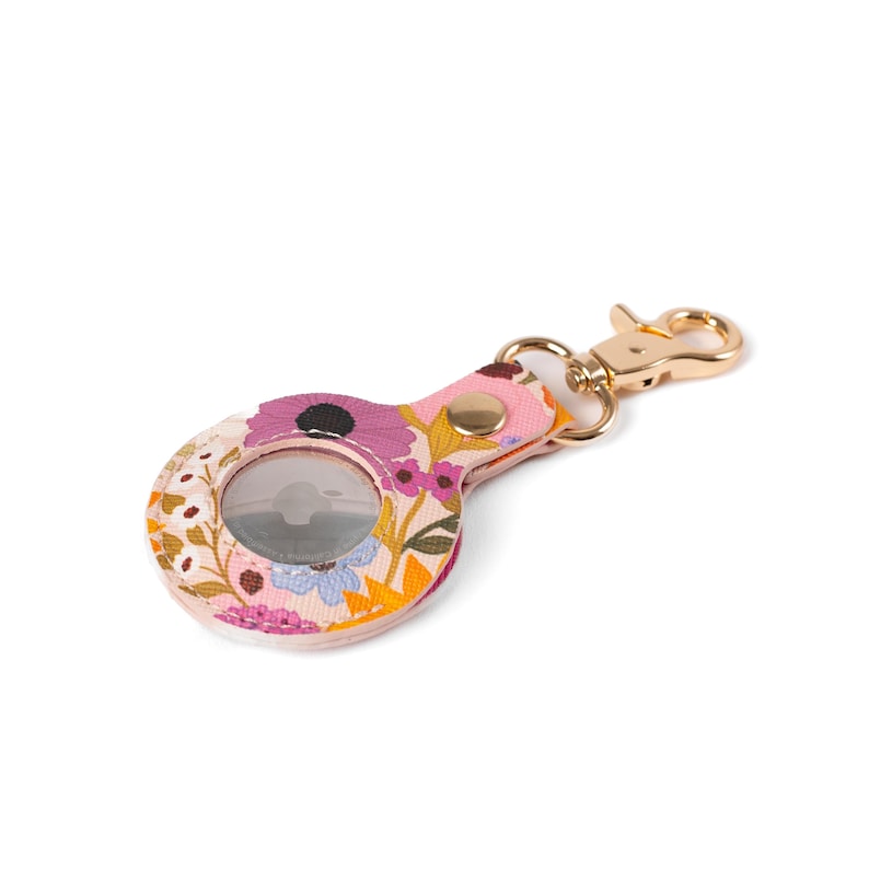 Floral AirTag Keychains 10- Rainbow Garden