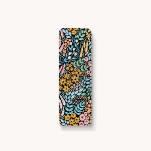 Signature Black Floral Bookmark