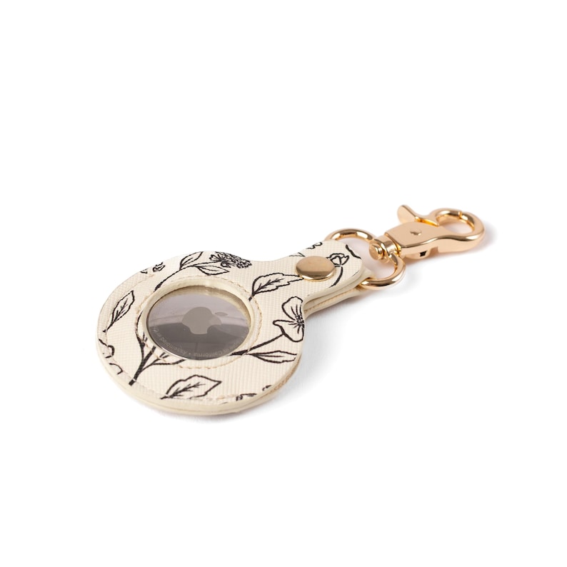 Floral AirTag Keychains 1- Pressed Floral