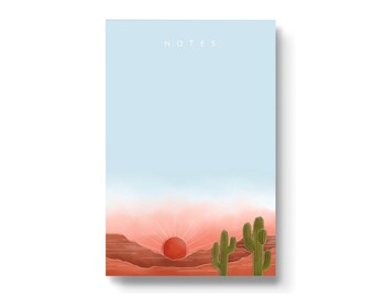 Big Sky Desert Notepad, 4x6 in. 50 sheets