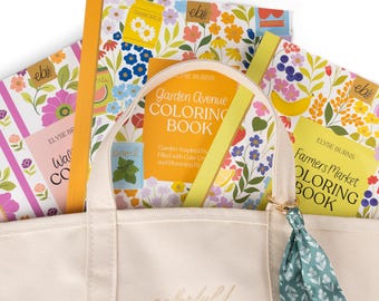 Spring Coloring Book Bundle