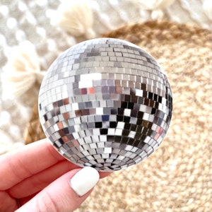 Disco Ball Sticker, 2.8x2.8 in.