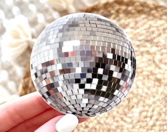 Disco Ball Sticker, 2.8x2.8 in.