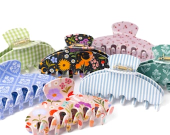 Claw Clips, Flower Hair Clip, Floral Clip, Hair Accessories, Accessories