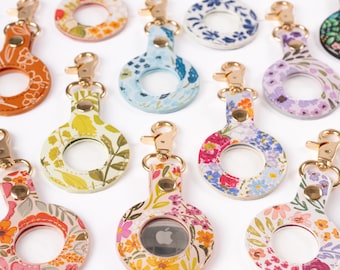 Floral AirTag Keychains