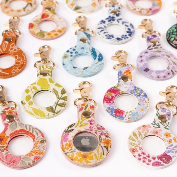 Floral AirTag Keychains