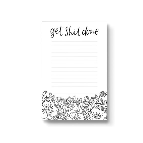 Get Shit Done Extra Large Post-it 4x6 In. 
