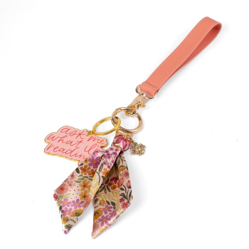 Floral Satin Keychains | Bag Charms, Bag Accessories, Purse Charm, Floral Satin, Floral Keychain 4- Primrose Petals