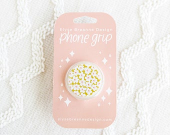 Citron Posies Phone Grip
