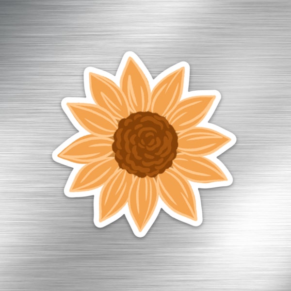 Sunflower Field Magnet, 3x3in.