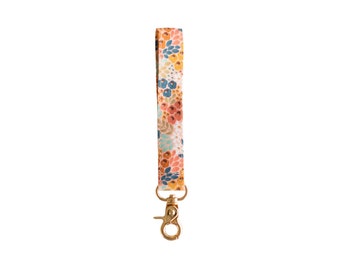 Honeysuckle Floral Wristlet