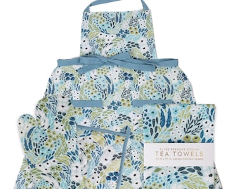 Waterfall Floral Kitchen Set