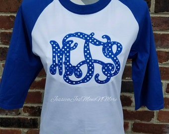 baseball shirts with initials