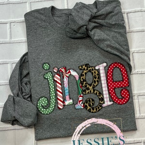 Jingle T-shirt, Christmas Shirt, Jingle Shirt, Christmas Party, Christmas, Jingle Bells