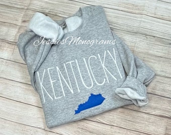 Sweat Kentucky, col rond brodé, pull Game Day