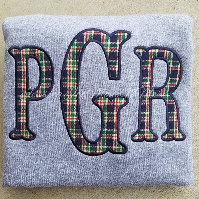 etsy monogram sweatshirt