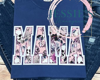 Spooky Mama Shirt-Mama T-shirt- Mama shirt-Maman shirt-Maman Gift-Mother's Day Gift-Unisex shirt