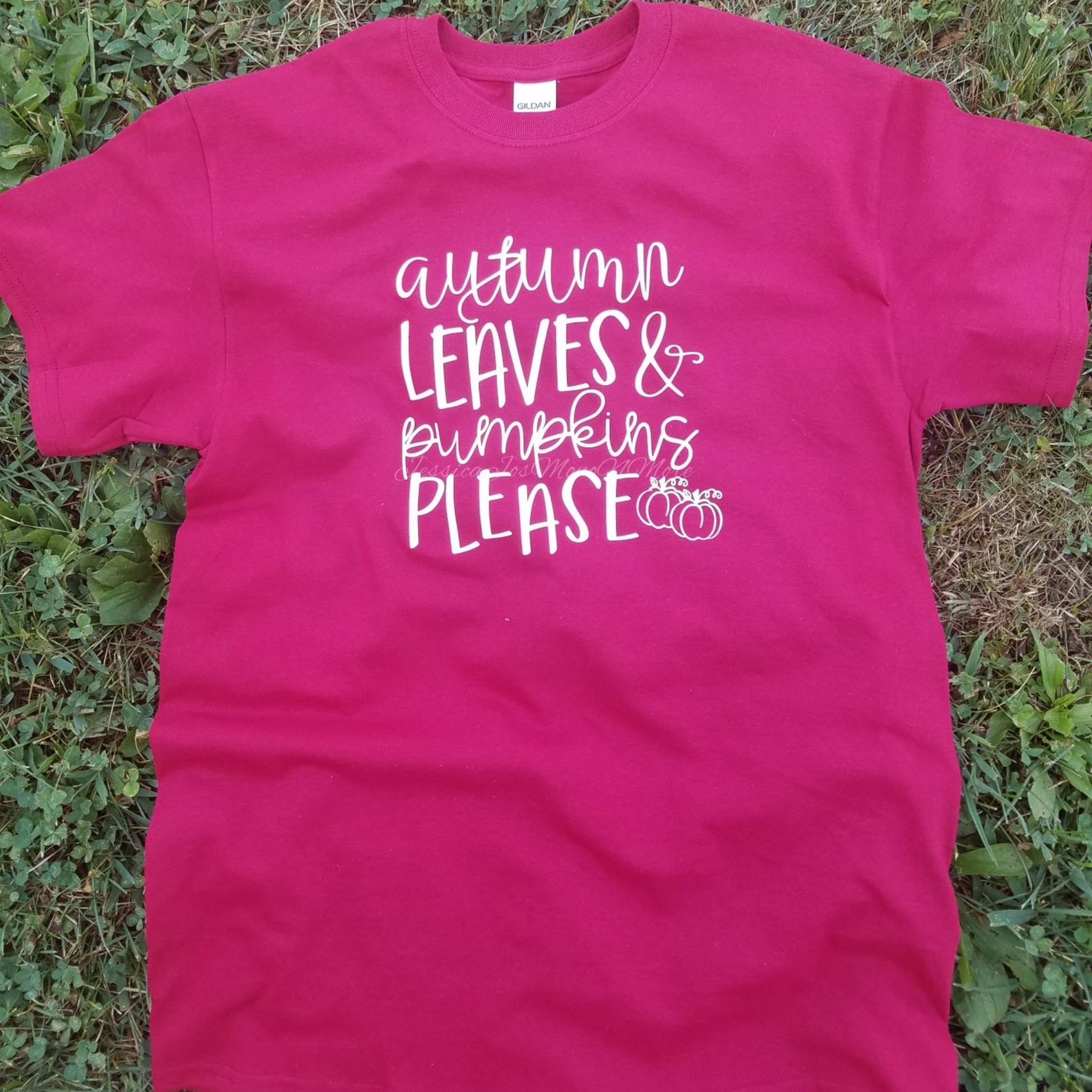 Fall ShirtFall TshirtFall TeeAutumn Leaves and Pumpkins Etsy