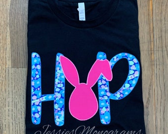 Chemise de Pâques Bunny Hop, t-shirt de printemps