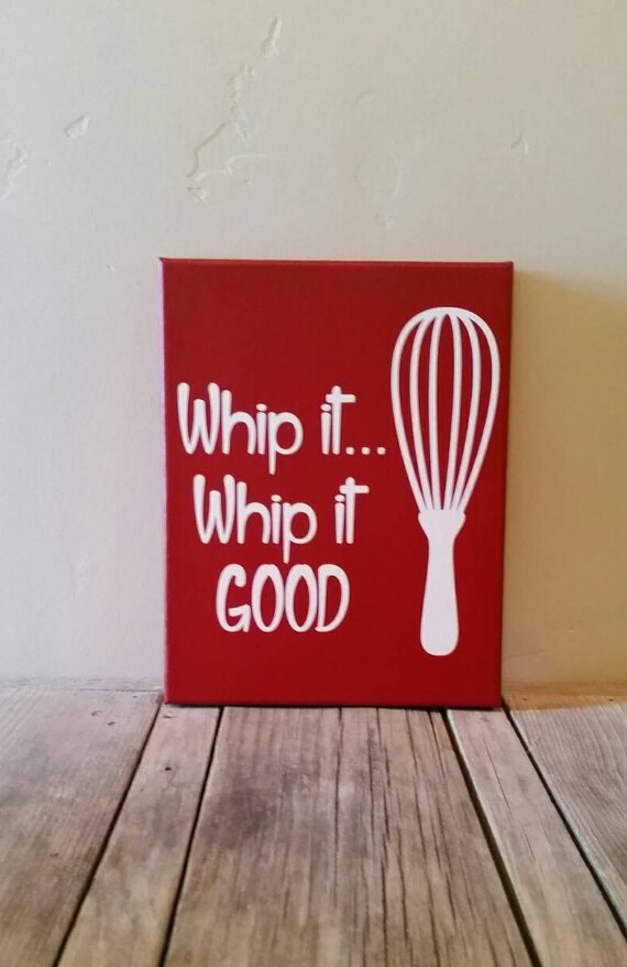 Items similar to Whip it... Whip it Good, Kitchen Art / Kitchen Wisk ...