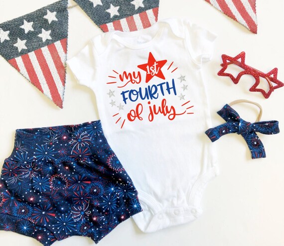 my first 4th of july baby boy