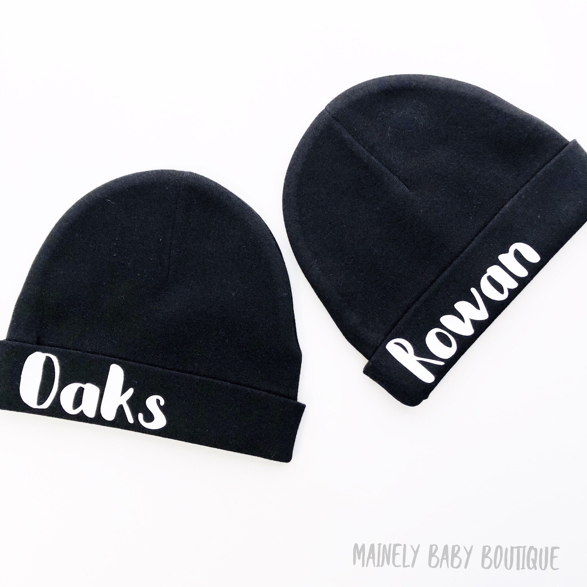 Personalized Baby Name Beanie / Newborn Hat / Baby Boy Coming Etsy