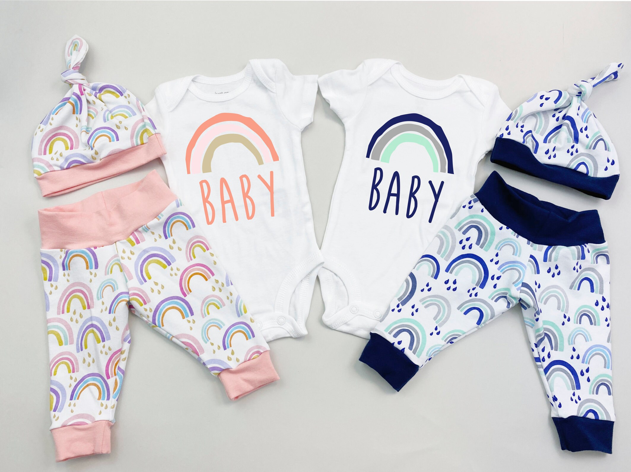 boy girl twin coming home outfits