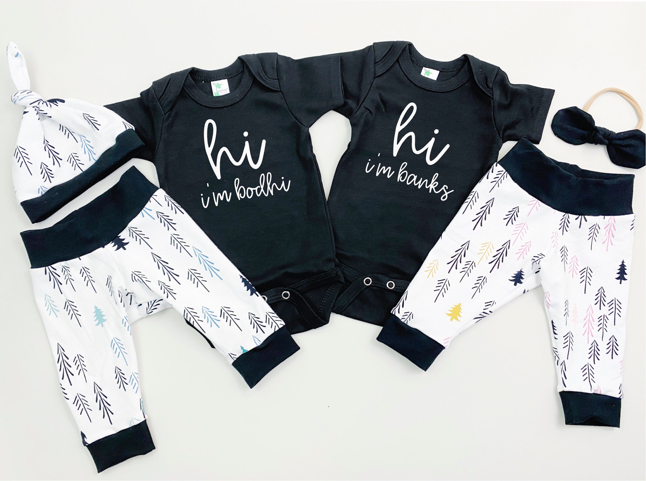 twin coming home outfits