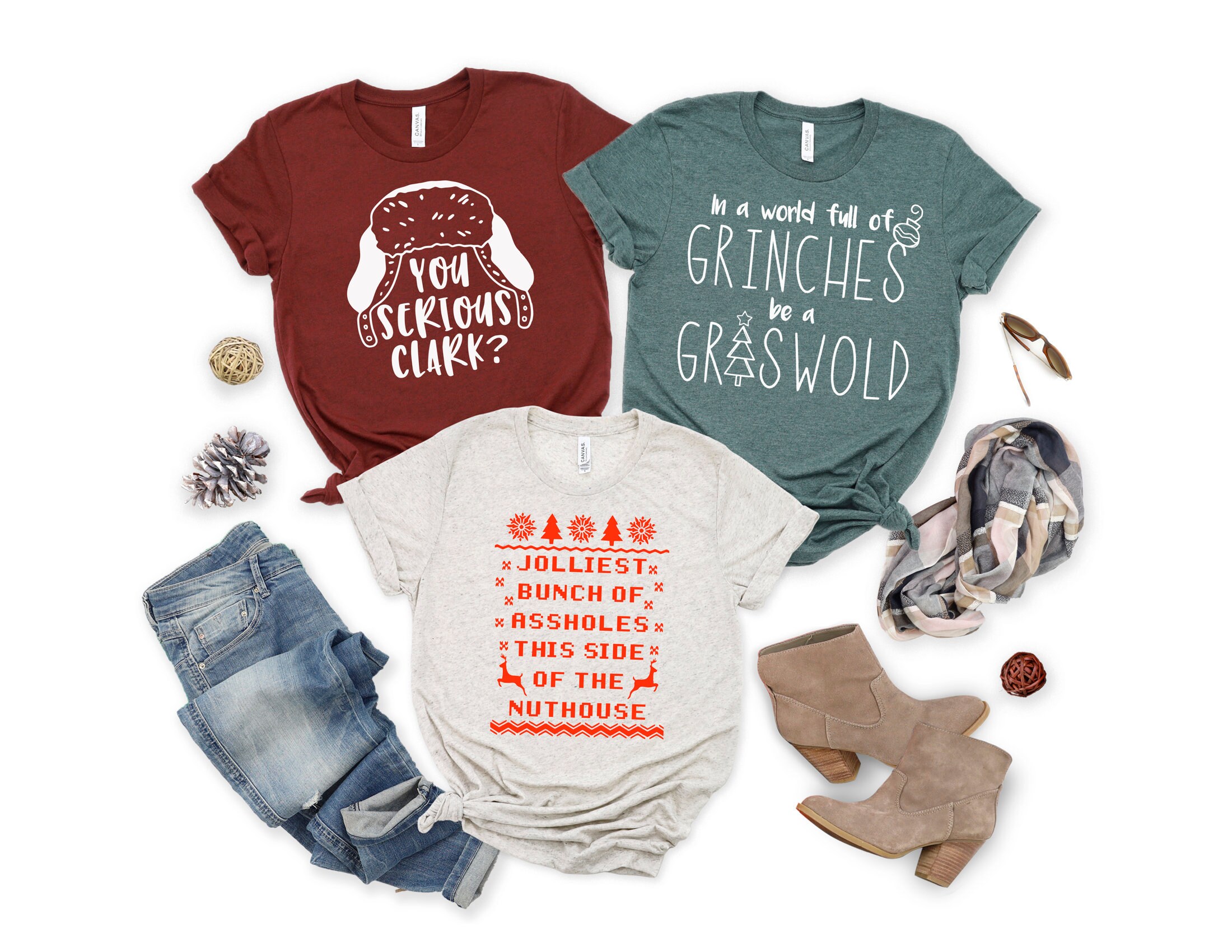 christmas graphic tee