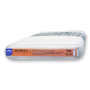 BTY Heavy Duty Wonder Under - Sold By The Yard - Pellon 725 - Paper Backed Fusible Webbing - Fusible Web for Appliqué