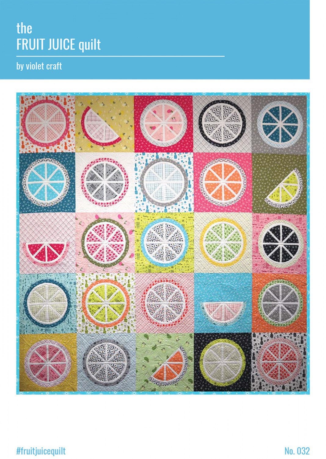 The Fruit Juice Quilt Violet Craft Curved Piecing Fat Etsy