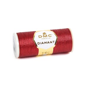 Diamant Metallic Thread - Red Ruby - D321