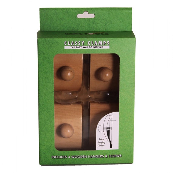 Classy Clamps Large Quilt Hangers Light 4 Pack Etsy