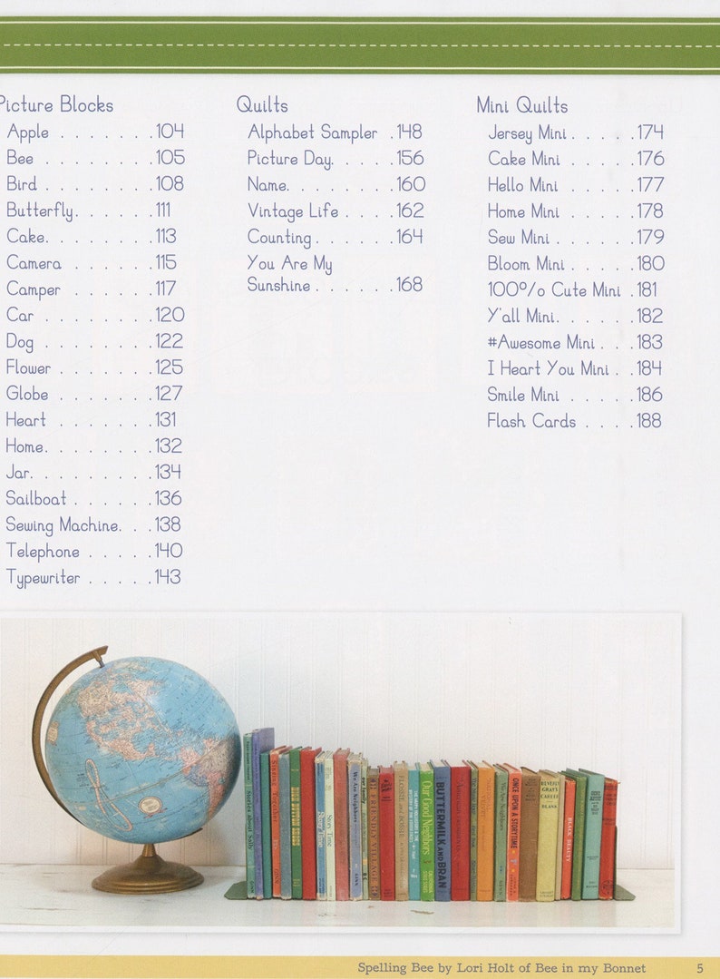 Spelling Bee Quilt Book Lori Holt Its Sew Emma Bee In Etsy