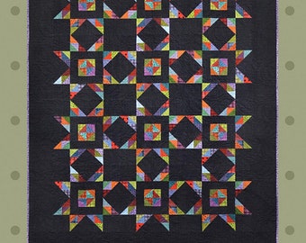 Over and Down Under Quilt Pattern Bonnie Sullivan All Through the Night ...