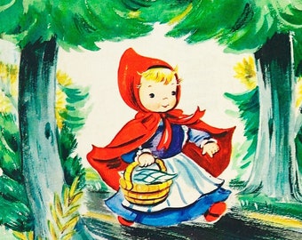 Little Red Riding Hood Storybook Adulte UK 6-20 Femme Femmes Costume Robe Fantaisie 