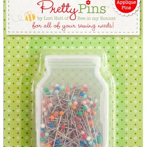 Pretty Pins - Appliqué Pins - Lori Holt - Bee In My Bonnet - 250 Pack