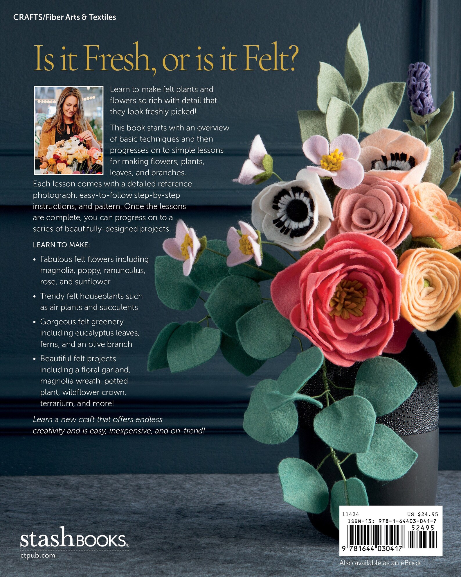 Felt Flower Book Etsy