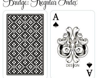 Desjgn 100% Plastic Playing Cards - Bridge Size Regular Index
