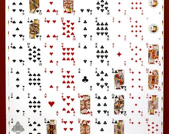 Desjgn 100% Plastic Playing Cards - Uncut Sheet