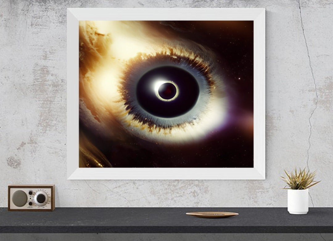 REM Galaxy Eye - Printable Poster Art / Poster Art / Digital Art ...