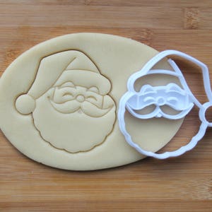 Christmas Santa Claus Cookie Cutter 3D Printed | Holiday Cookie Cutters / Winter Cookie Cutter / Cookies for Santa / Christmas Cookie Cutter