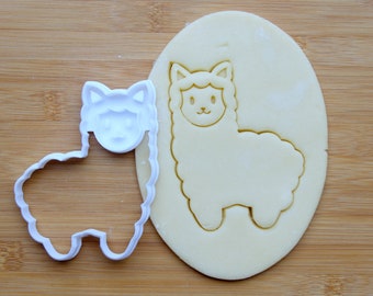 Llama Cookie Cutter 3D Printed | Llama Party \ Llama Cookie \ Llama Gift \ Llama Birthday \ Alpaca Cookie Cutter \ Baby Shower Cookie Cutter