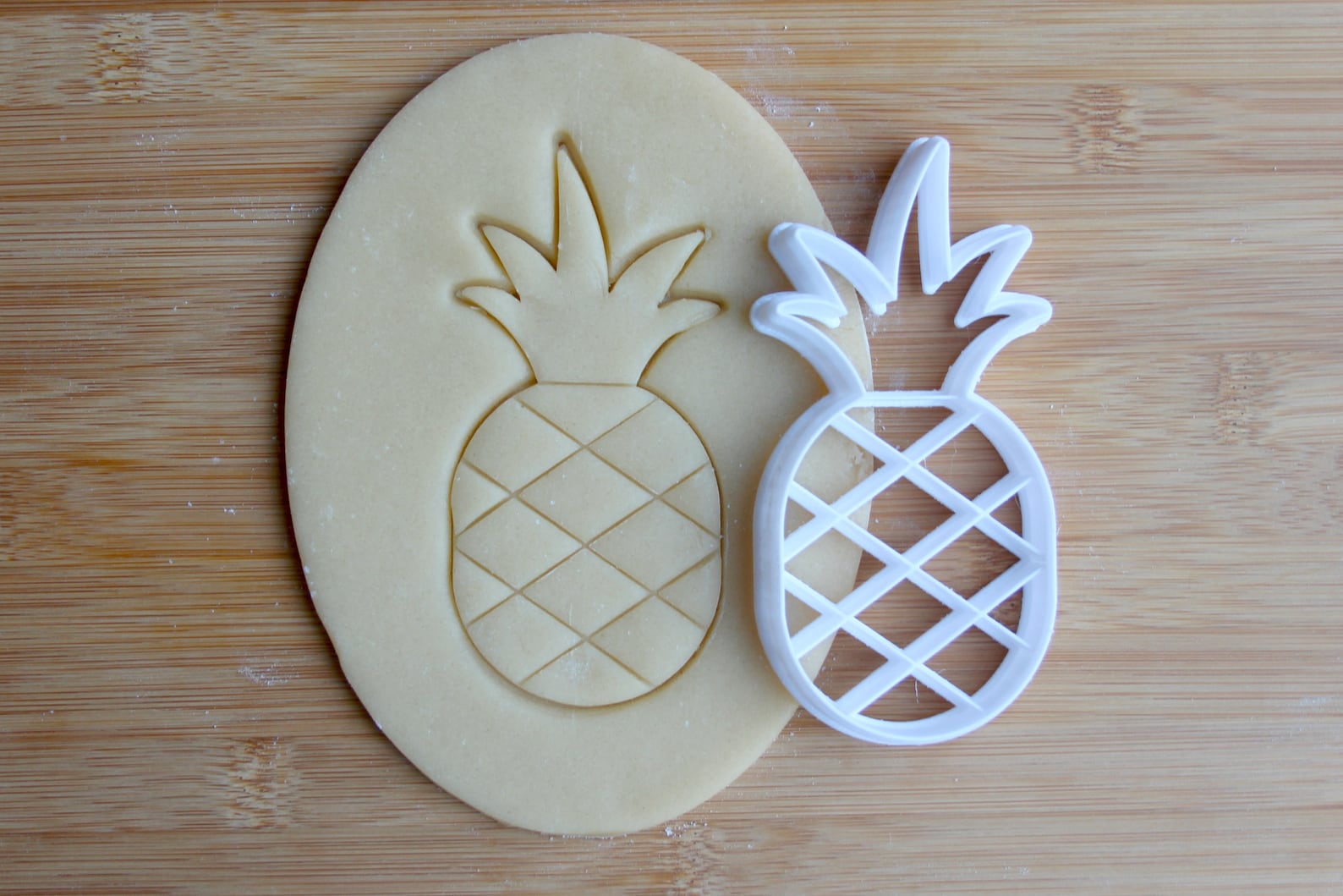 Pineapple Cookie Cutter 3D Printed Summer Cookie Cutter / | Etsy