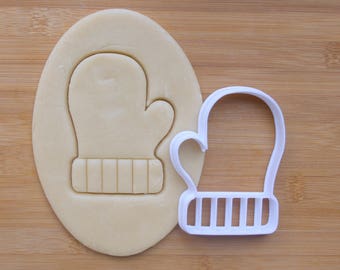 Winter Mitten Cookie Cutter 3D Printed | Christmas Cookie Cutter / Winter Cookie Cutters / Holiday Cookie Cutters / Snowy Day Cookie Cutter